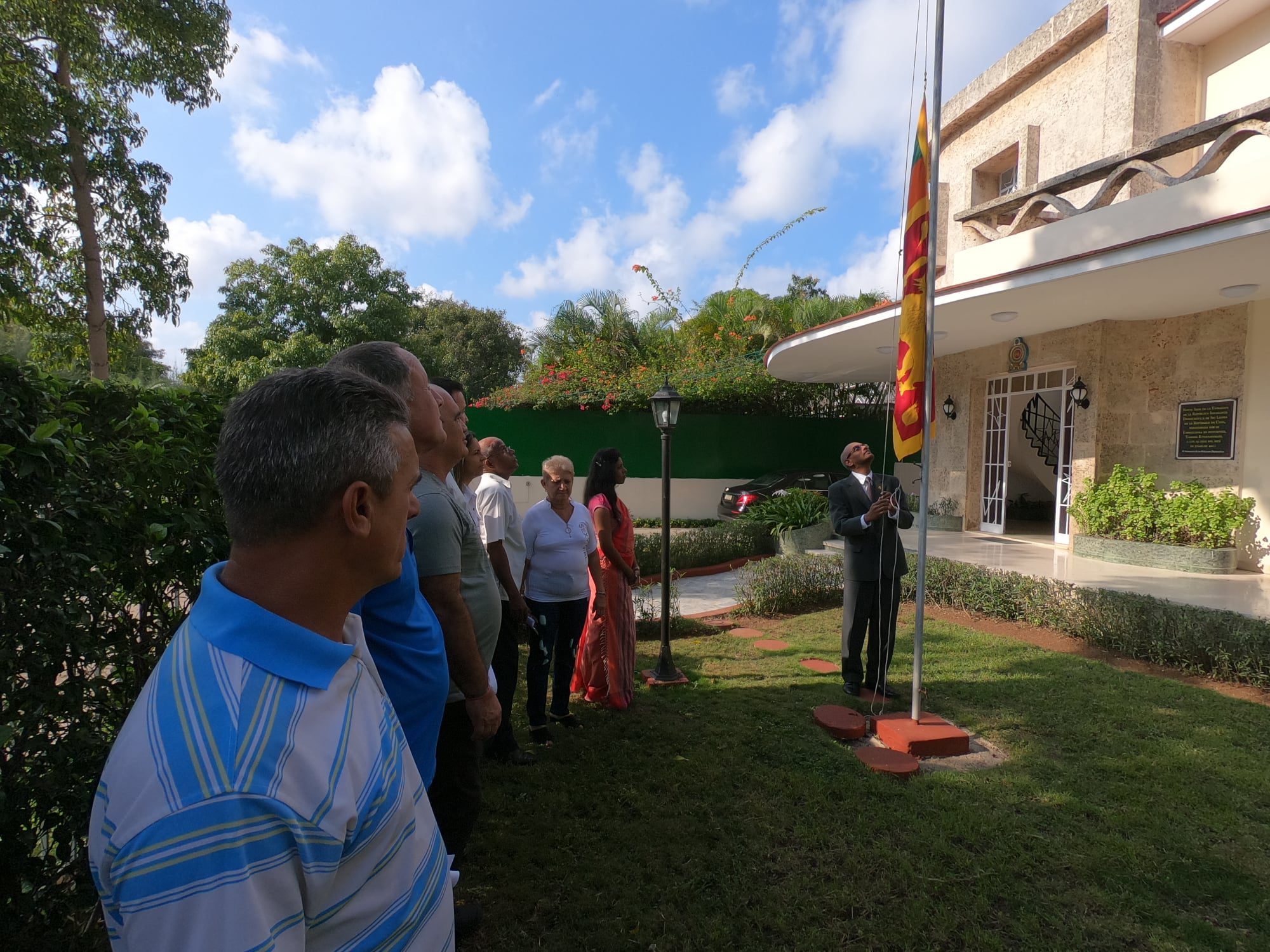 COMMENCEMENT OF WORK FOR 2020 AT THE SRI LANKA EMBASSY IN HAVANA1