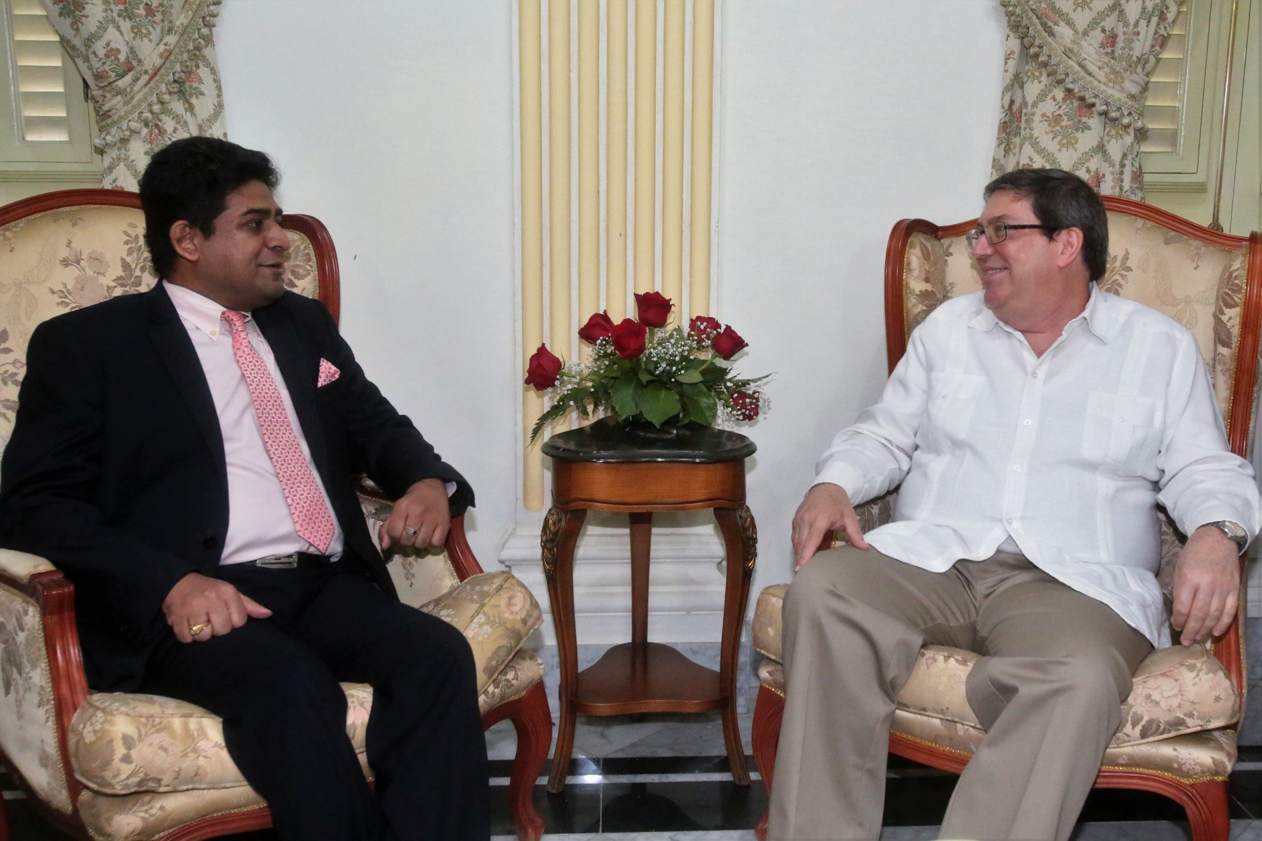 Meeting with Cuban Foreign Minister