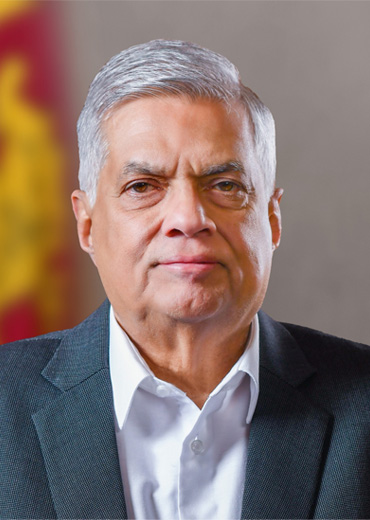 President of Sri Lanka-Ranil Wickramasinghe