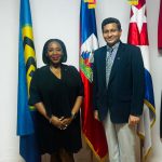 a courtesy call on Ambassador of Haiti in Havana