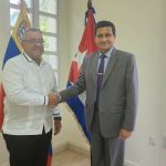 a courtesy call on H.E. Mr. Orlando Maneiro Gaspar, Ambassador of Venezuela in Havana1