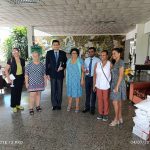 Ambassador met the Principal and staff of the school Solidarity with Panama