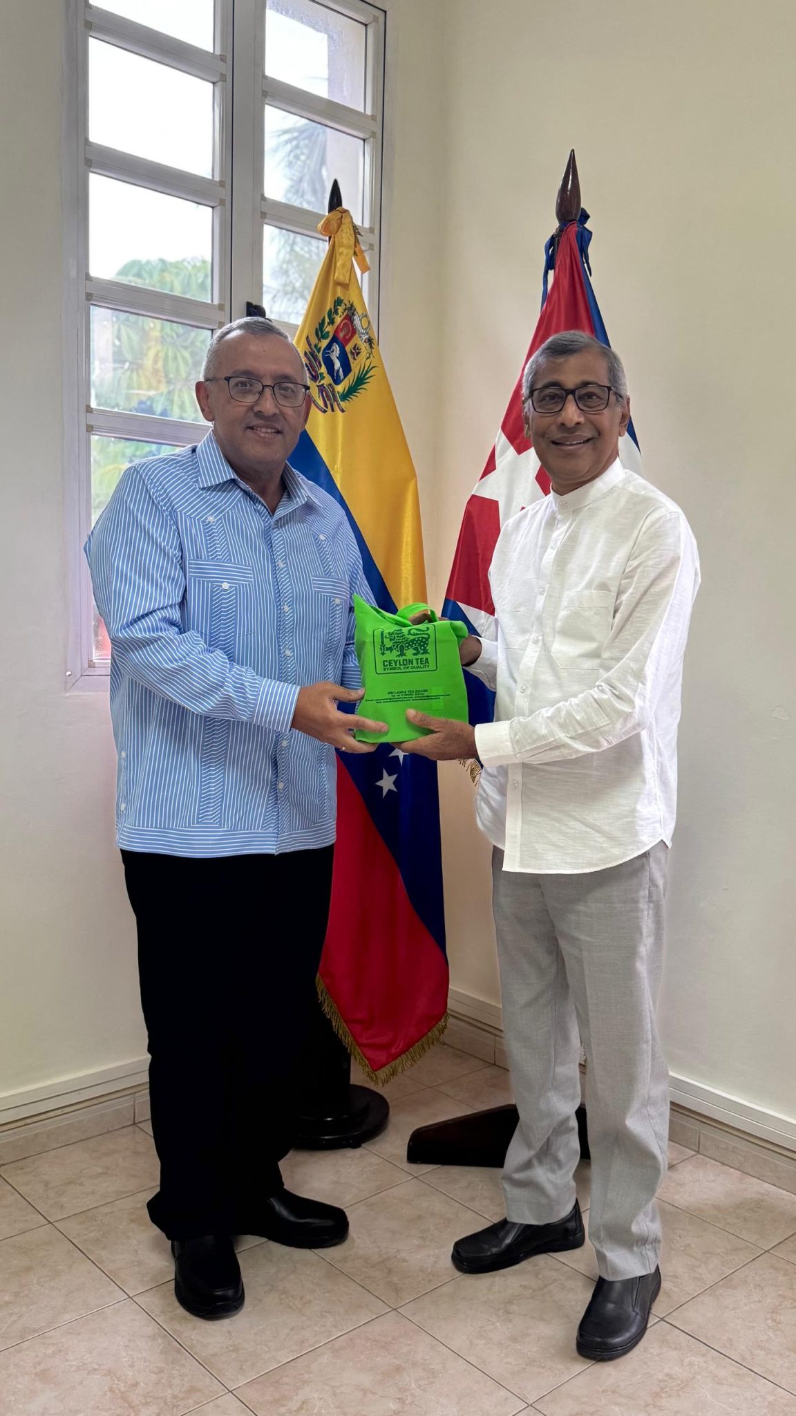 Courtesy call on the Ambassador of Venezuela – Embassy of the ...